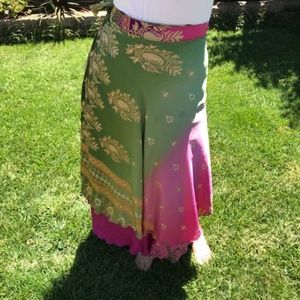 Sari Wrap Skirt